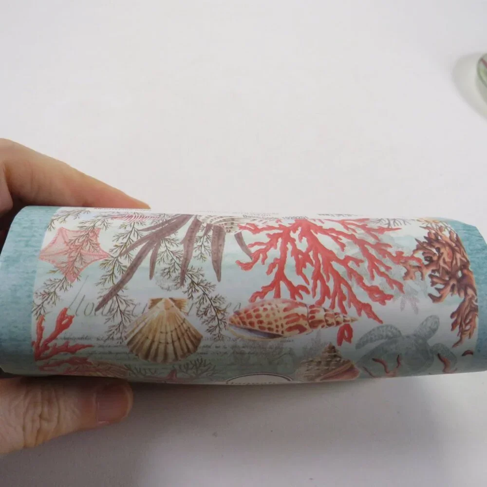 Hannah's Garden Coral & Shells Bar Soap 10.5oz Triple Milled Soap Shea Butter